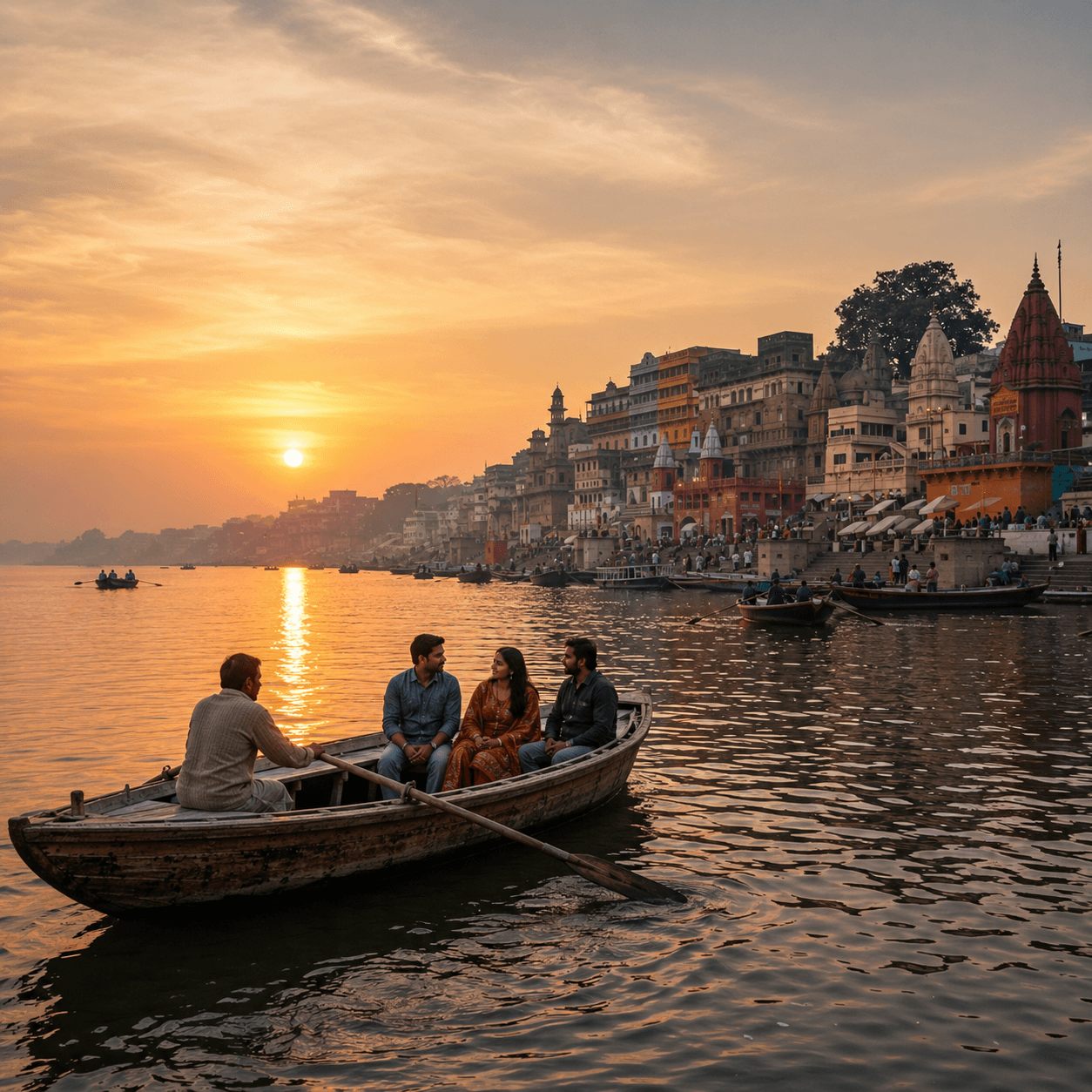 Sunrise Ganga ride